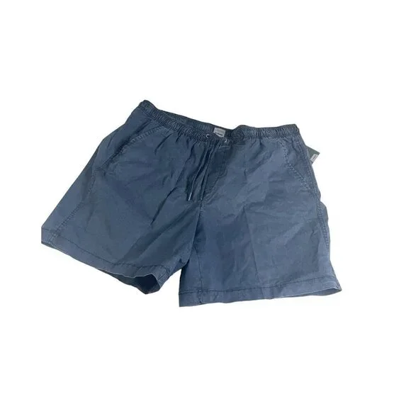 VRST XL The Easy Short Navy Blue Cotton Drawstring Casual Cotton NEW - Picture 3 of 6